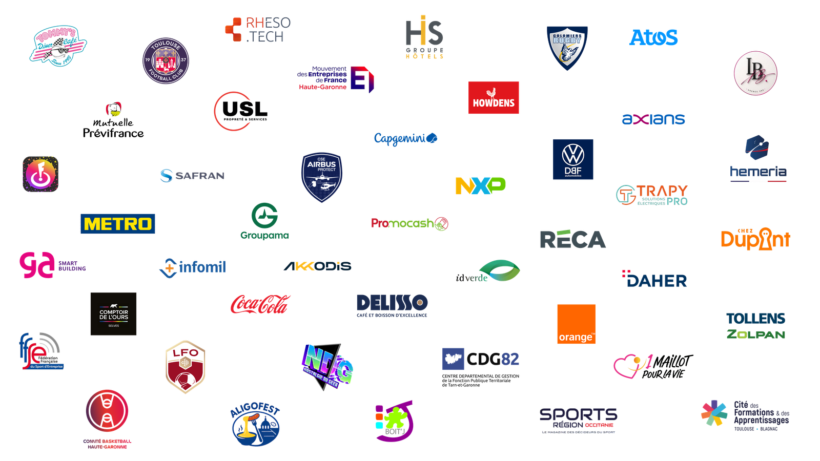 Entreprises partenaires d’ALCA DARTS