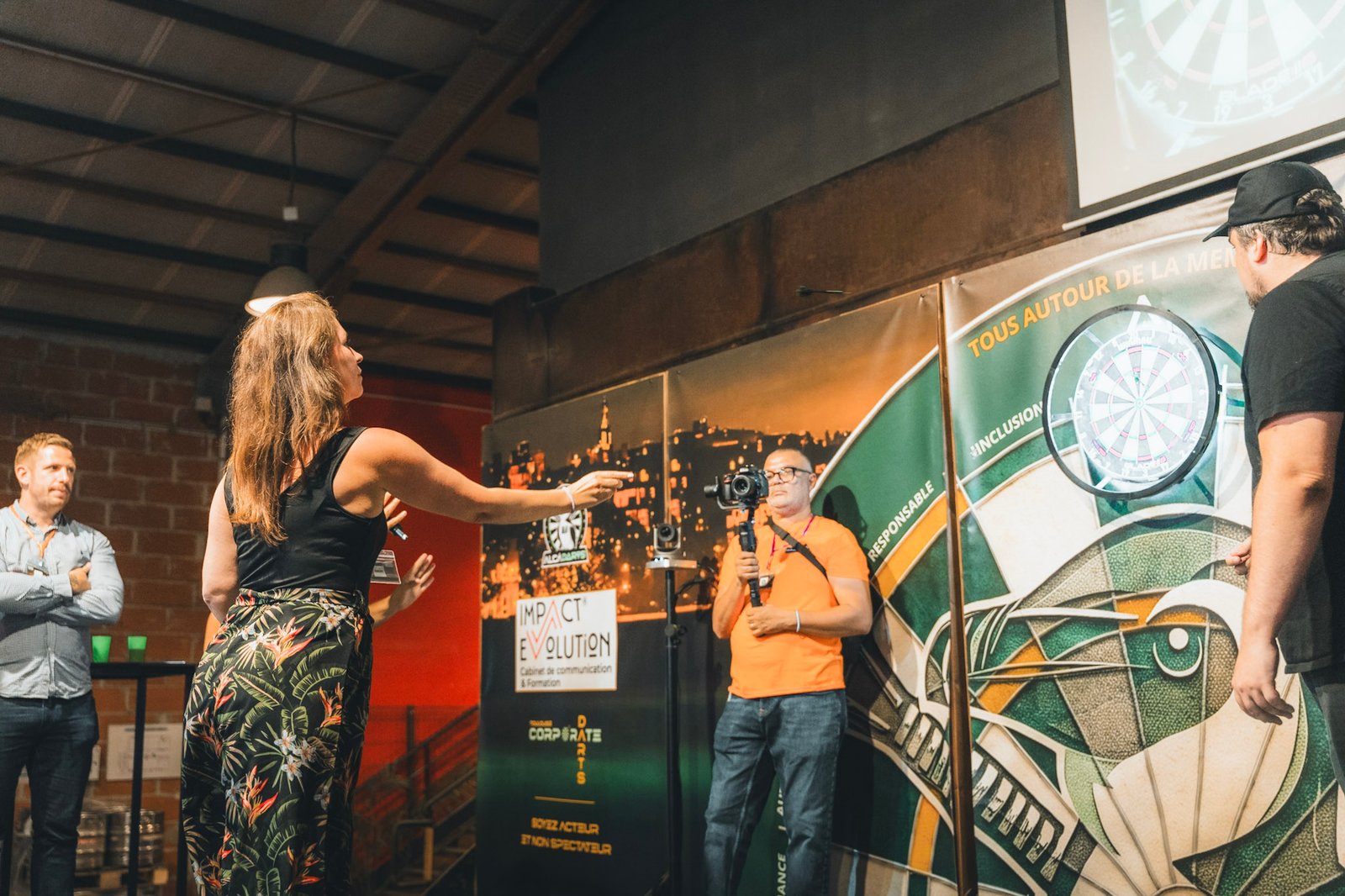 Ambiance de la Toulouse Corporate Darts, 1ʳᵉ édition